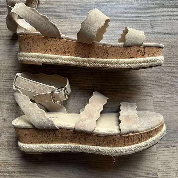 Marc Fisher Cream Sandals for Women - Picture 2 of 2